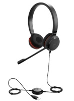 Słuchawki przewodowe  z mikrofonem Jabra Evolve 30 II Stereo  HSC060 + etui